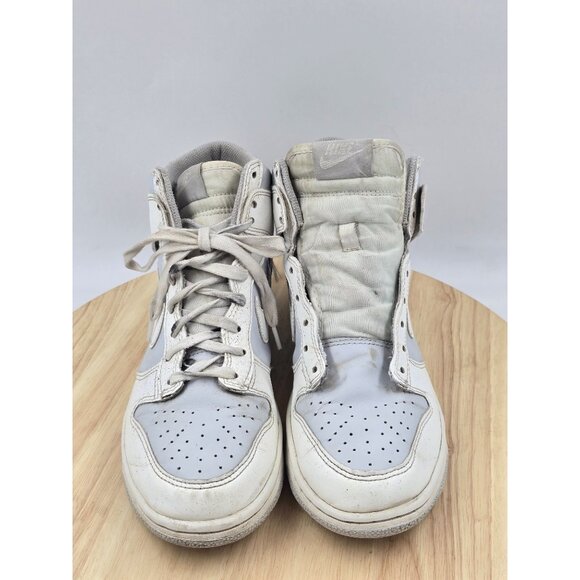 Nike Dunk High Summit White Football Grey (GS) Shoes Sz 7Y DB2179-107 - Picture 3 of 9